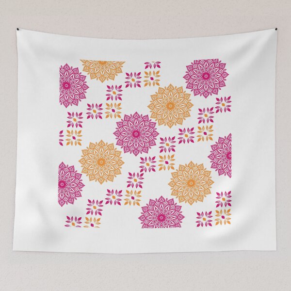 Item preview, "Pink and Golden Dreams Adorned" designed and sold by MayaMaliStudio.