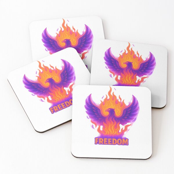 Item preview, ? “Phoenix Rising Freedom Fire Artwork” designed and sold by natalygattamelati.