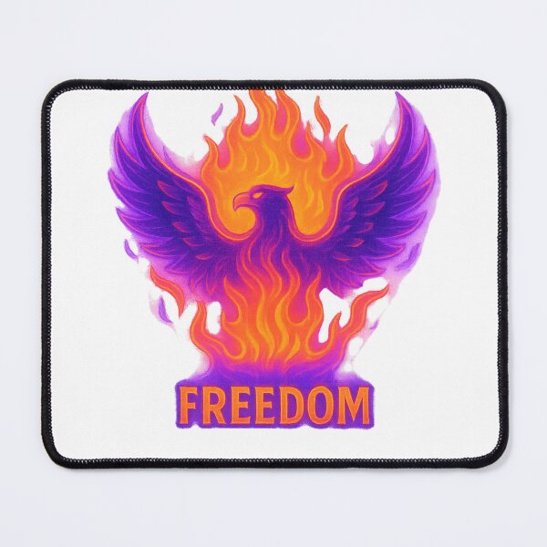 Item preview, ? “Phoenix Rising Freedom Fire Artwork” designed and sold by natalygattamelati.