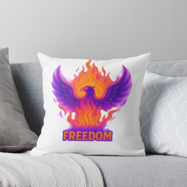 Item preview, ? “Phoenix Rising Freedom Fire Artwork” designed and sold by natalygattamelati.