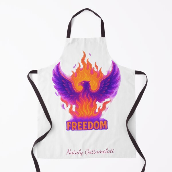Item preview, ? “Phoenix Rising Freedom Fire Artwork” designed and sold by natalygattamelati.