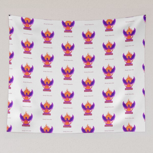 Item preview, ? “Phoenix Rising Freedom Fire Artwork” designed and sold by natalygattamelati.