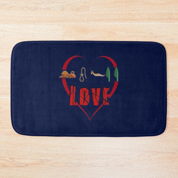 Item preview, love and hearts in hieroglyphic language designed and sold by maximuselias.
