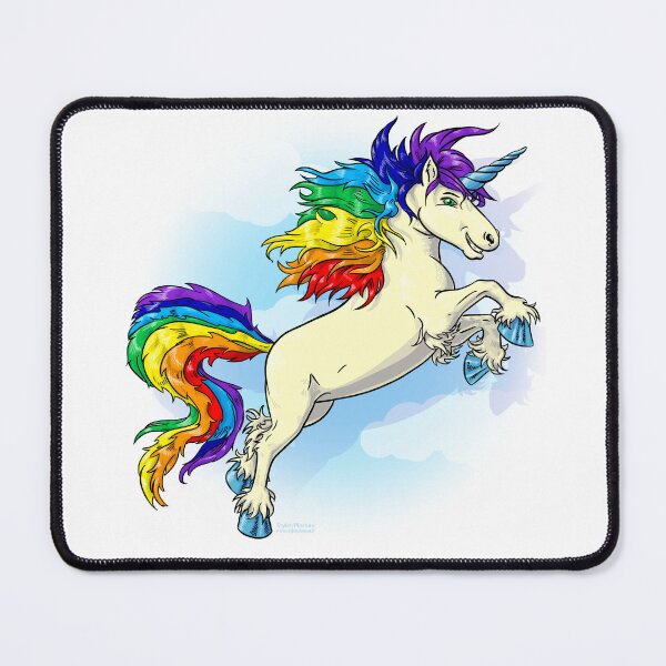 Item preview, Rainbow Unicorn designed and sold by Stylet-Pinceau.