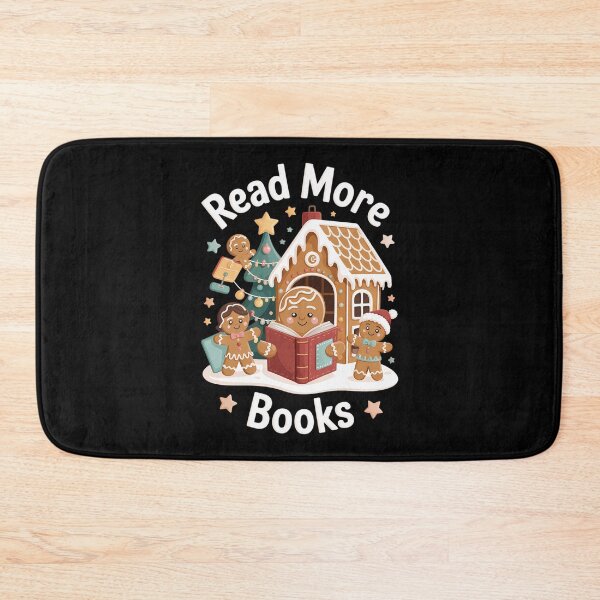 Item preview, Christmas Teacher Books Funny Gingerbread Xmas designed and sold by cosmicncozyS.