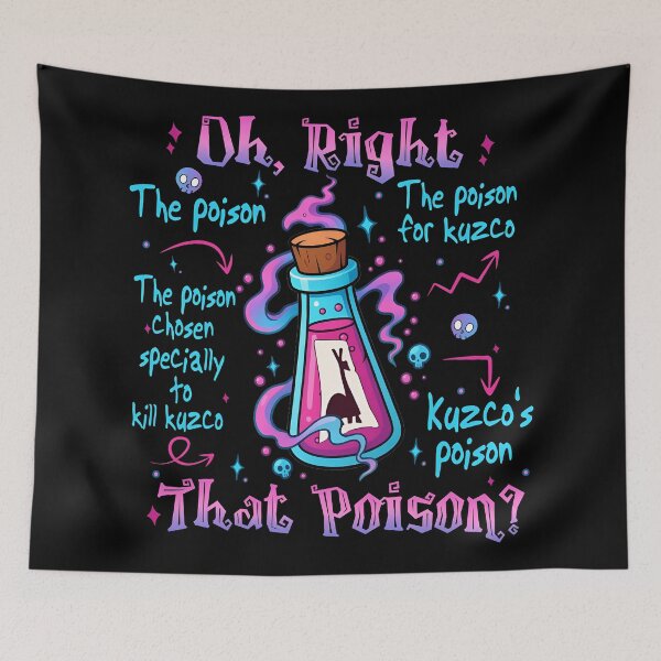Item preview, Vintage Oh Right That Poison Llama Poison For Kuzco Shirt, The Emperor's New Groove designed and sold by WilliaMaler.