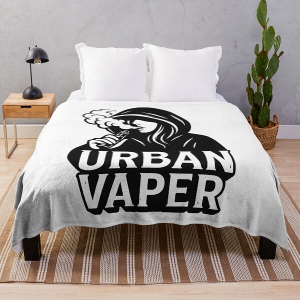 Artikelvorschau, Urban Vaper – Female Hoodie Silhouette Smoke Art entworfen und verkauft von House of Taste Vape Designs.