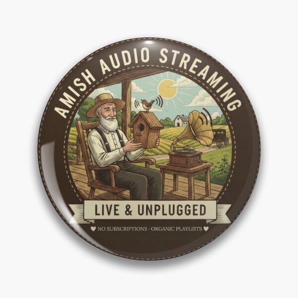 Item preview, Amish Audio Streaming - Live & Unplugged - No Subscriptions, Organic Playlists designed and sold by RedDelaney.