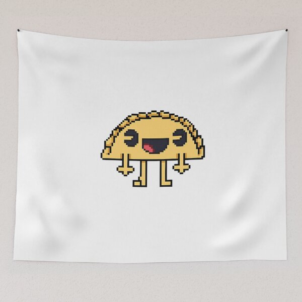Item preview,  Pixel Art Taco Character  designed and sold by MatthewConer.