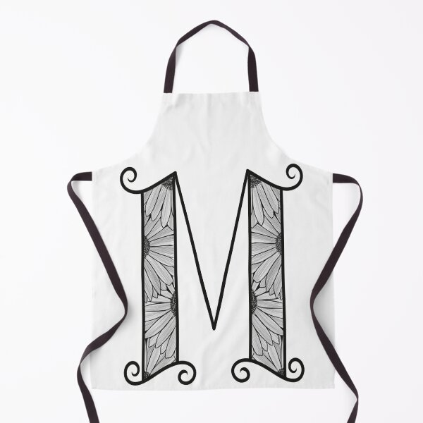 Item preview, Sunflower Inspired Letter M designed and sold by SSN-ART.