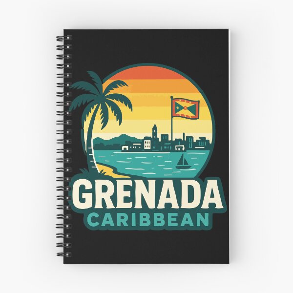 Item preview, Grenada Caribbean Retro Travel designed and sold by TomFrontierArt.