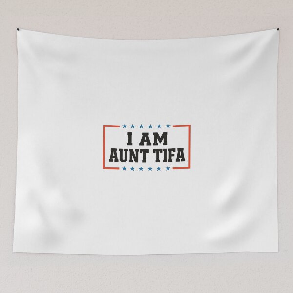 Item preview, I Am Aunt Tifa - Aunties Against Fascists 2 designed and sold by msmeylin.