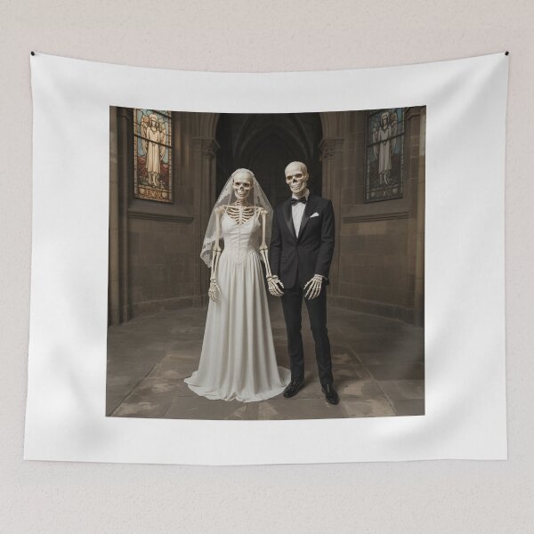 Item preview, Halloween Wedding in a Church designed and sold by ArtQueen777.