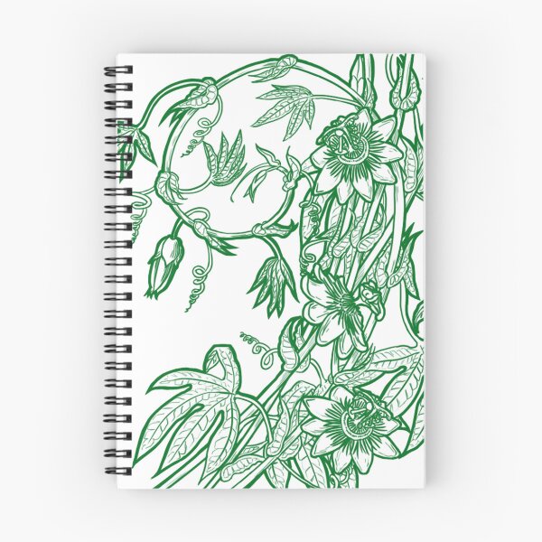 Item preview, Green passionflower designed and sold by Stylet-Pinceau.