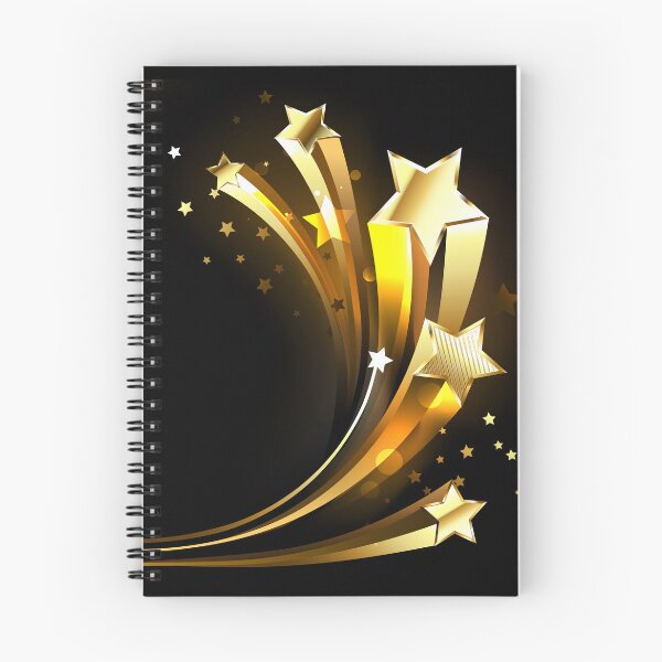 Item preview, Golden stars and comets designed and sold by Blackmoon9.