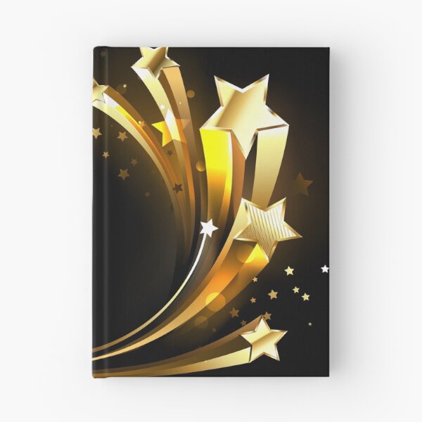 Item preview, Golden stars and comets designed and sold by Blackmoon9.