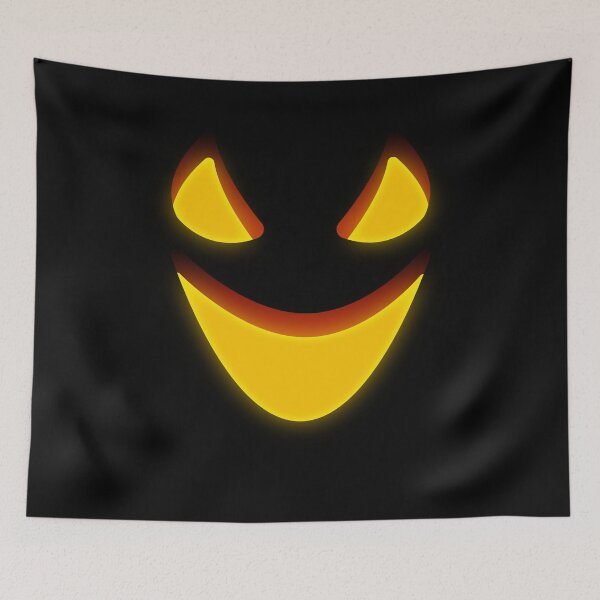 Item preview, Halloween Ghost Face Evil Laugh Creepy Spooky Haunted Illustration designed and sold by MONTRIS.