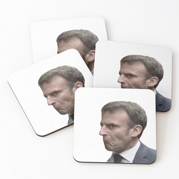 Item preview, Macron doubtful Meme designed and sold by Crealice.