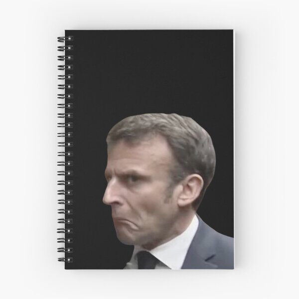 Item preview, Macron doubtful Meme designed and sold by Crealice.