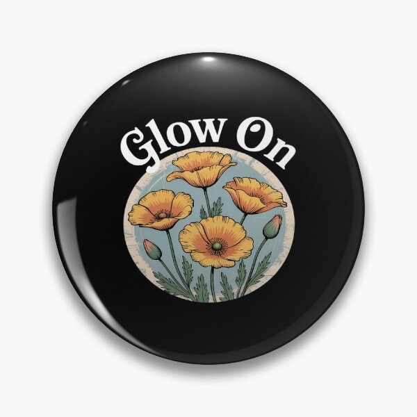 Item preview, Death Valley GLOW ON Golden Poppy Funny California designed and sold by PeteHomenick.