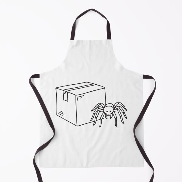 Item preview, A tarantula beside a cardboard box in a storage room designed and sold by rasagamastore.