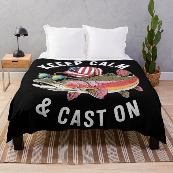 Item preview, Funny Fisherman Fishing USA Flag designed and sold by savrmiller.