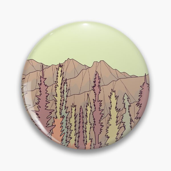 Item preview, Mountain trees designed and sold by Swadeillustrations.