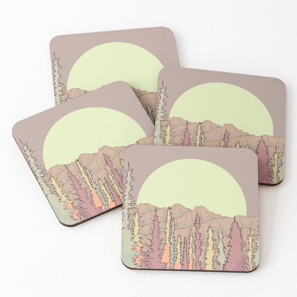 Item preview, Mountain trees designed and sold by Swadeillustrations.