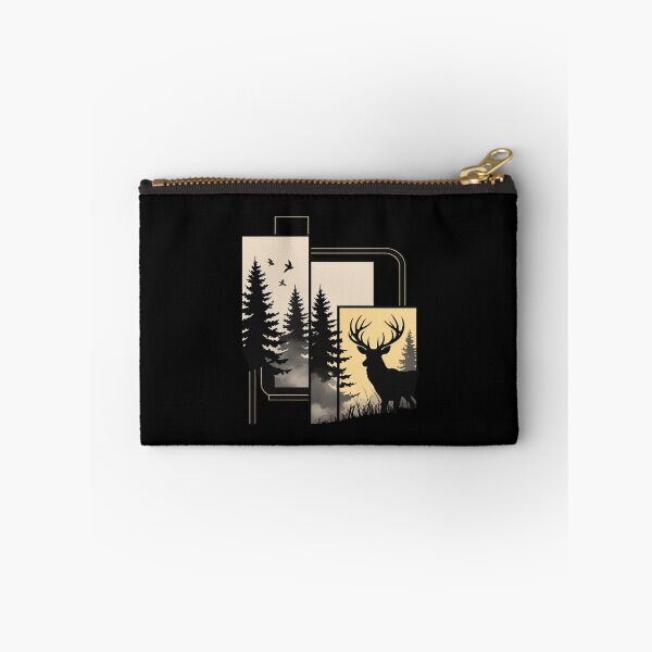 Item preview, Deer Bird Trees Wildlife Nature Outdoor Forest designed and sold by PeteHomenick.