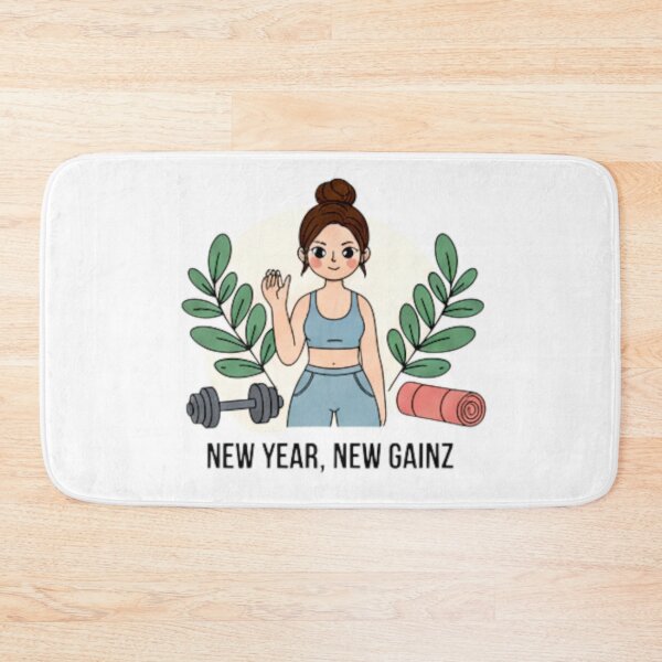 Item preview, New year, new gainz designed and sold by bindusingla.