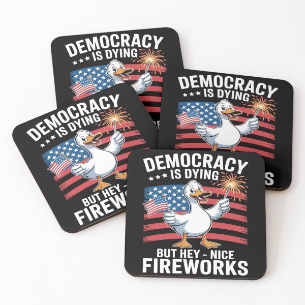 Item preview, Democracy Is Dying designed and sold by PeteHomenick.