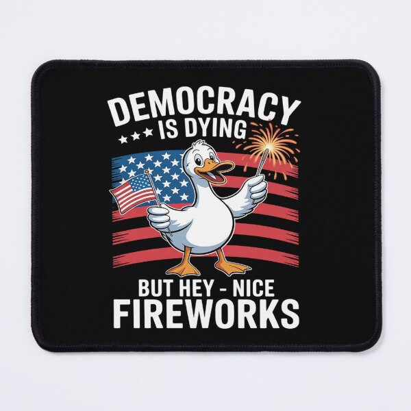 Item preview, Democracy Is Dying designed and sold by PeteHomenick.