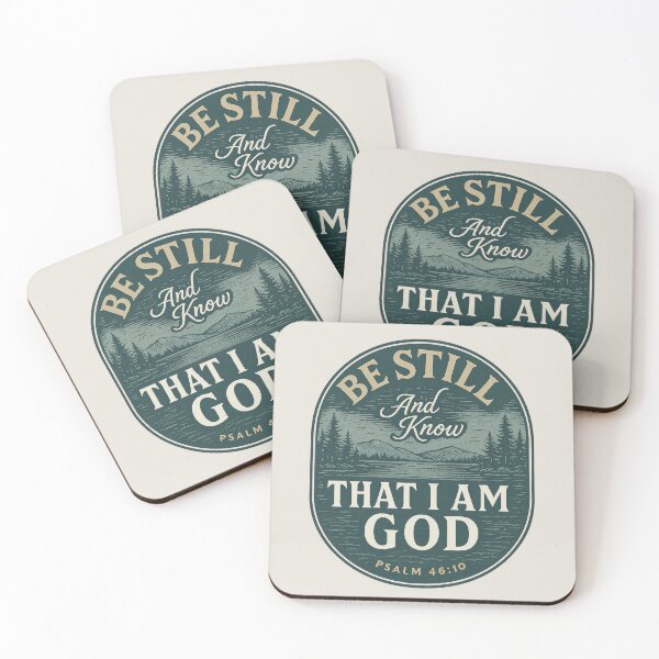 Item preview, Be Still and Know – Psalm 46:10 Nature Verse designed and sold by SimplySelim.