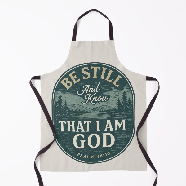 Item preview, Be Still and Know – Psalm 46:10 Nature Verse designed and sold by SimplySelim.