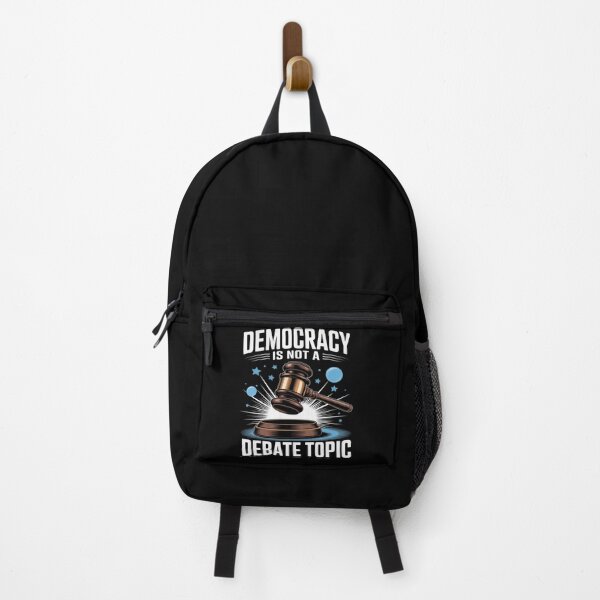 Item preview, Democracy is Not a Debate Topic Graphic designed and sold by PeteHomenick.