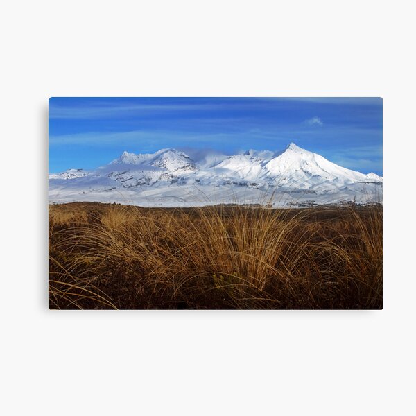 Mount Ruapehu Canvas Prints | Redbubble