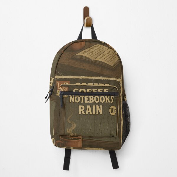 Item preview, Lofi Aesthetic: Coffee, notebooks, rain designed and sold by bapupa.