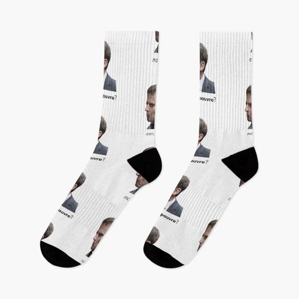 Item preview, "Me, poor?" Macron doubtful Meme designed and sold by Crealice.
