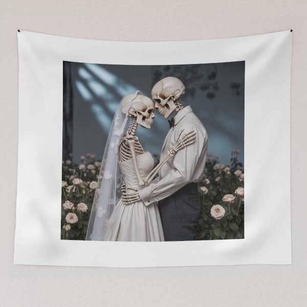 Item preview, Skeleton Wedding  designed and sold by ArtQueen777.