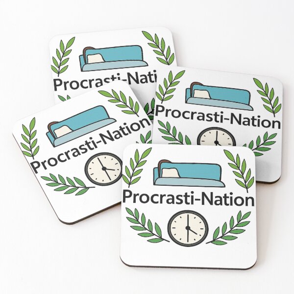 Item preview, Procrasti-Nation: The Emblem of Lazy Pride designed and sold by IKLESMAURES.