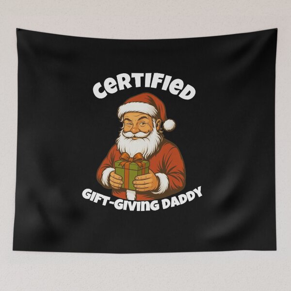 Item preview, Certified Gift-Giving Daddy | Funny Santa Christmas Design designed and sold by Maryna_Reine.