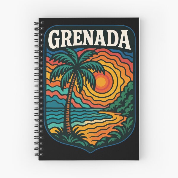 Item preview, Grenada Caribbean Trippy Travel designed and sold by TomFrontierArt.