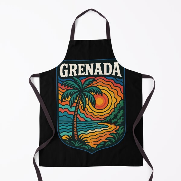 Item preview, Grenada Caribbean Trippy Travel designed and sold by TomFrontierArt.