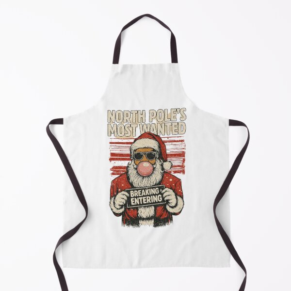 Item preview, North Pole’s Most Wanted Santa bubble Gum Classic T-Shirt designed and sold by inkfluenceart.