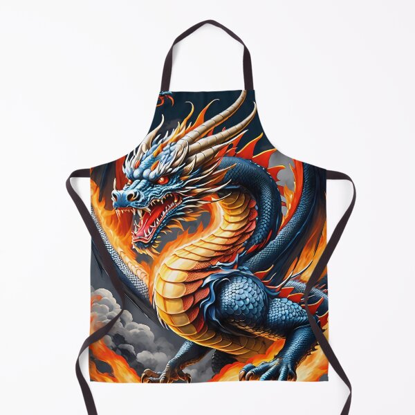 Item preview, The dragon king rising through the flames. designed and sold by MissYouONLY.