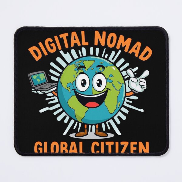 Item preview, Digital Nomad, Global Citizen | Remote Work Travel Quote designed and sold by WearTheArtx.