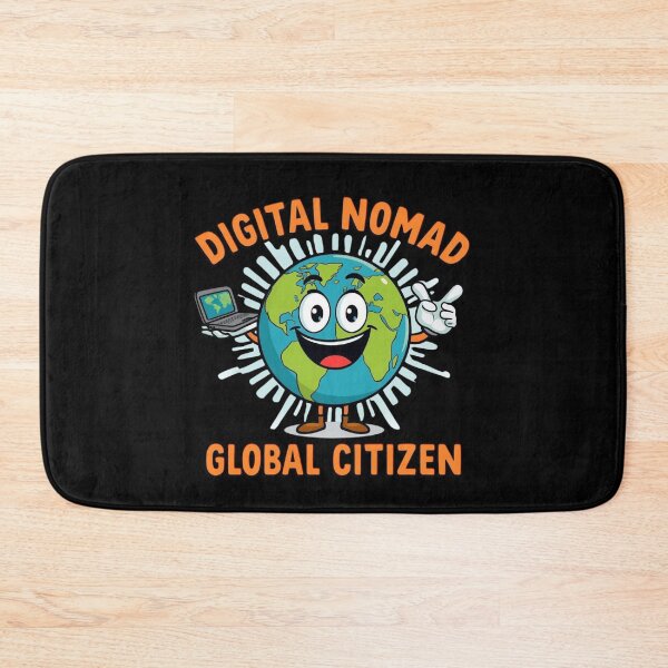 Item preview, Digital Nomad, Global Citizen | Remote Work Travel Quote designed and sold by WearTheArtx.