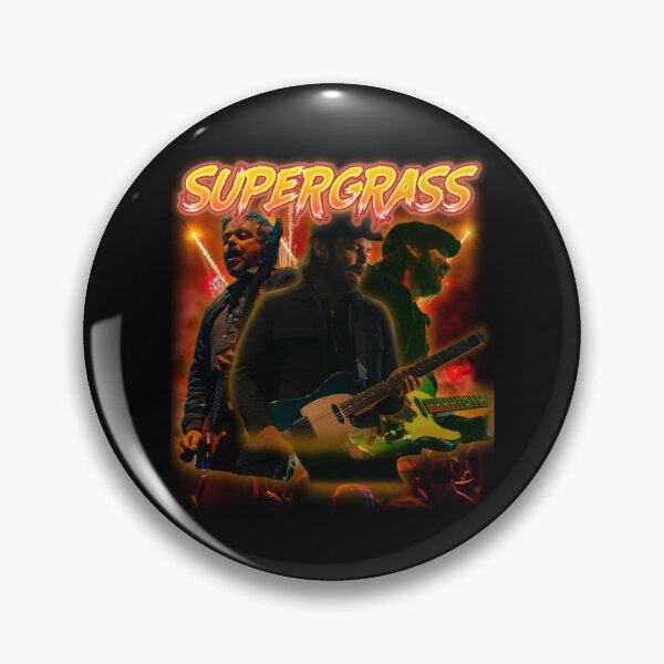 Item preview, Vintage Bootleg Band Supergrass designed and sold by KirinStudio.