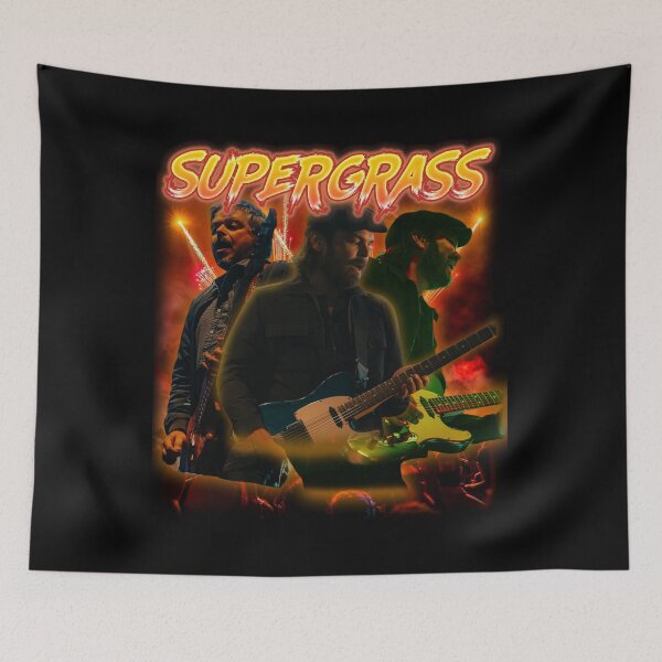 Item preview, Vintage Bootleg Band Supergrass designed and sold by KirinStudio.