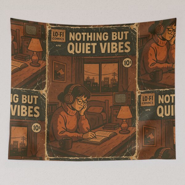 Item preview, Lofi Aesthetic: Nothing but Quiet Vibes designed and sold by bapupa.